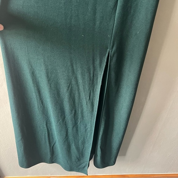 Birdy Grey Emerald Ash Crepe Dress Size Medium - Picture 3 of 7